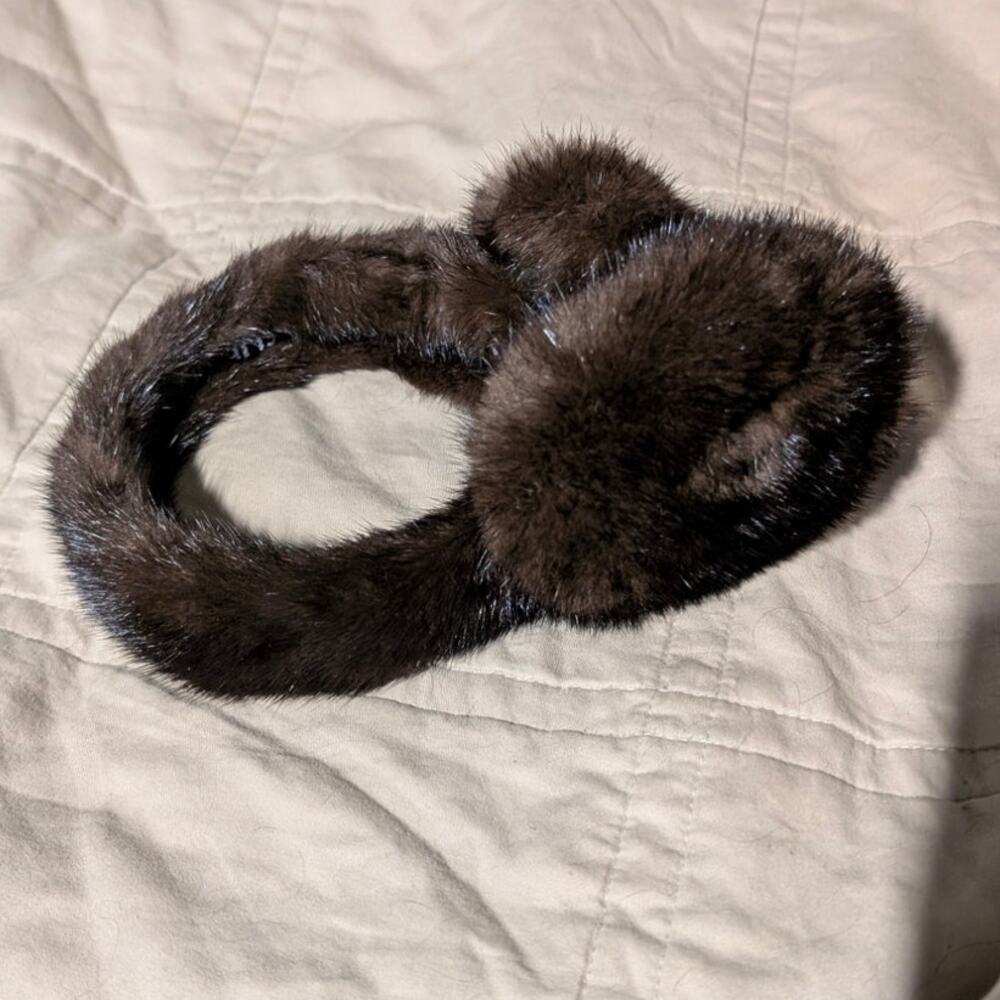 Mink Fur Earmuffs